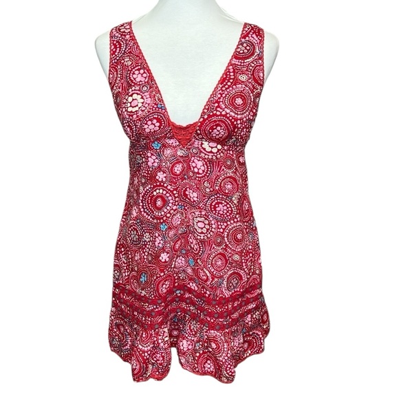 Free People Handkerchief Mini Dress - Picture 1 of 4